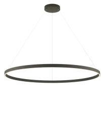 Febe round black chandelier