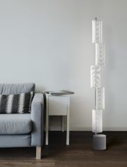 Spin led floor lamp