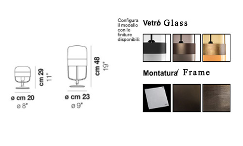 Scheda Tecnica lampada da terra 