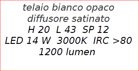 Scheda tecnica Applique Riccio