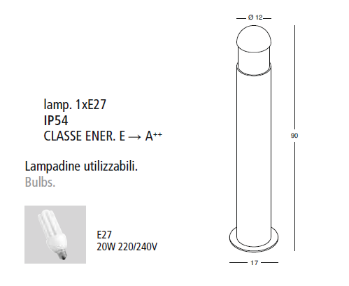 Technical detail floor lamp Garden