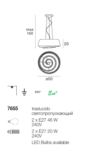 Rose chandelier tecnical information